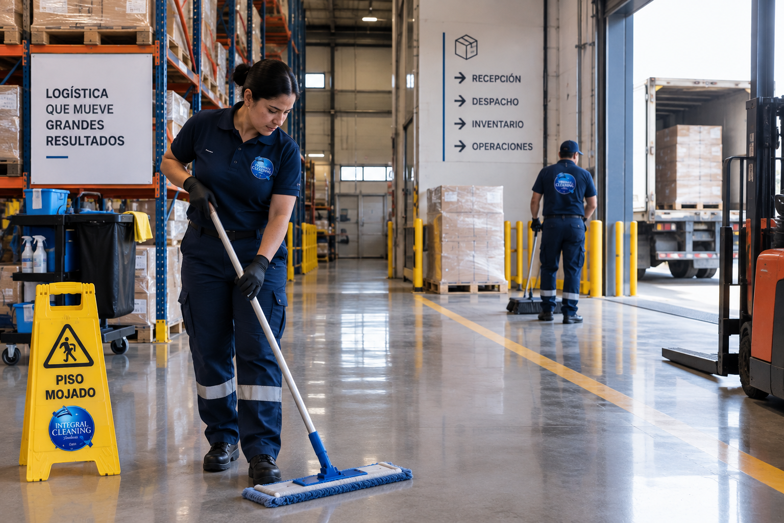 Aseo a Empresas de Logística
